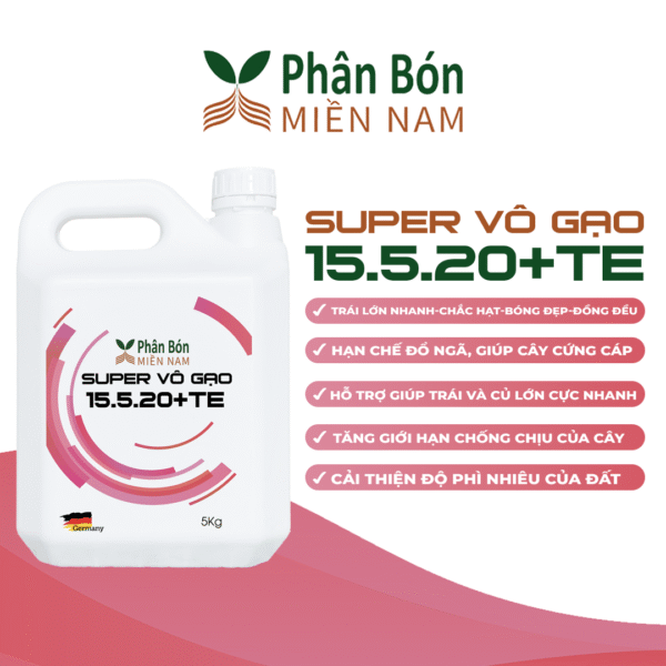 SUPER VÔ GẠO 15.5.20+TE (5KG)