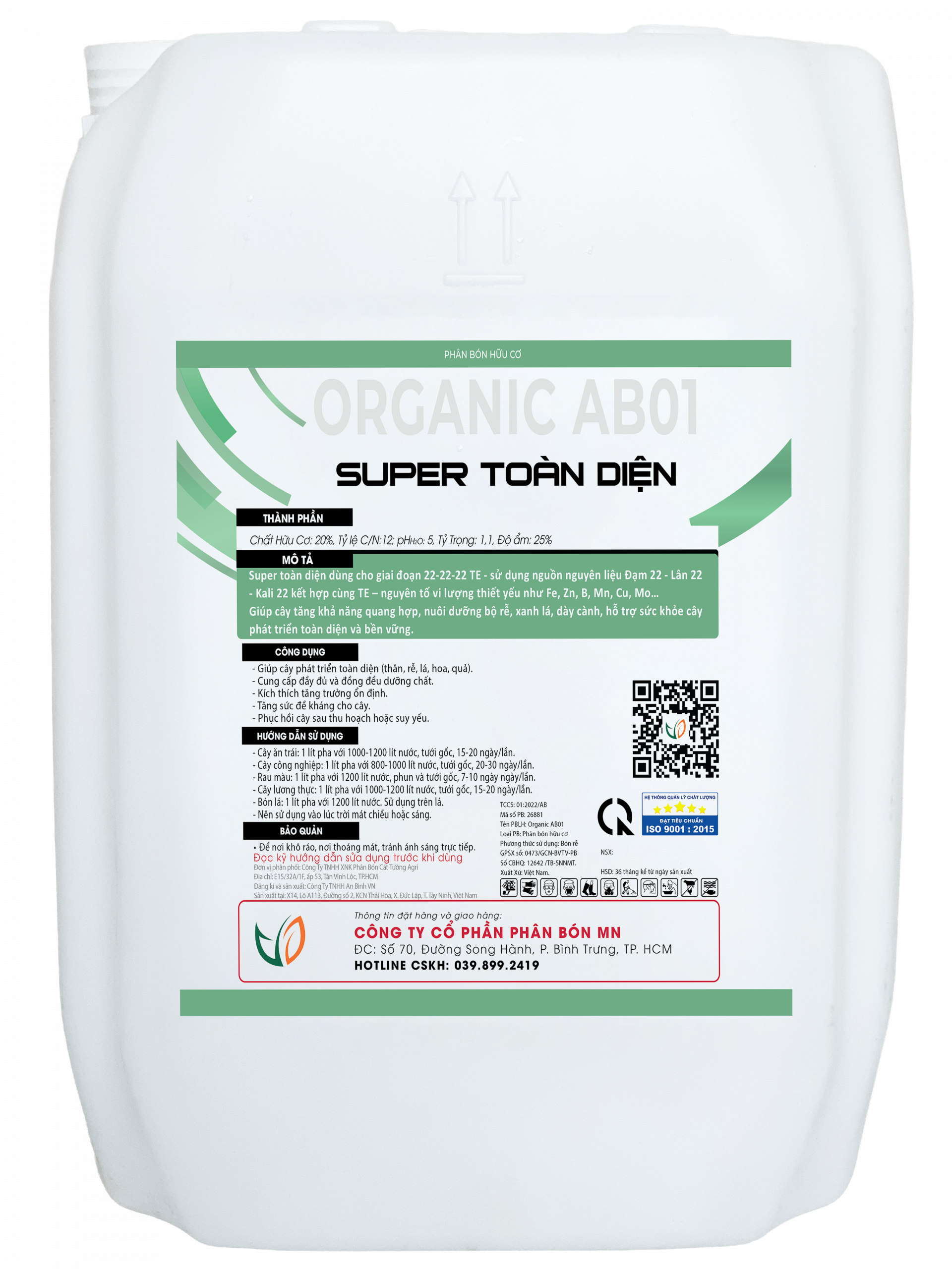 SUPER TOÀN DIỆN 22.22.22+TE (20KG) - Ảnh 2