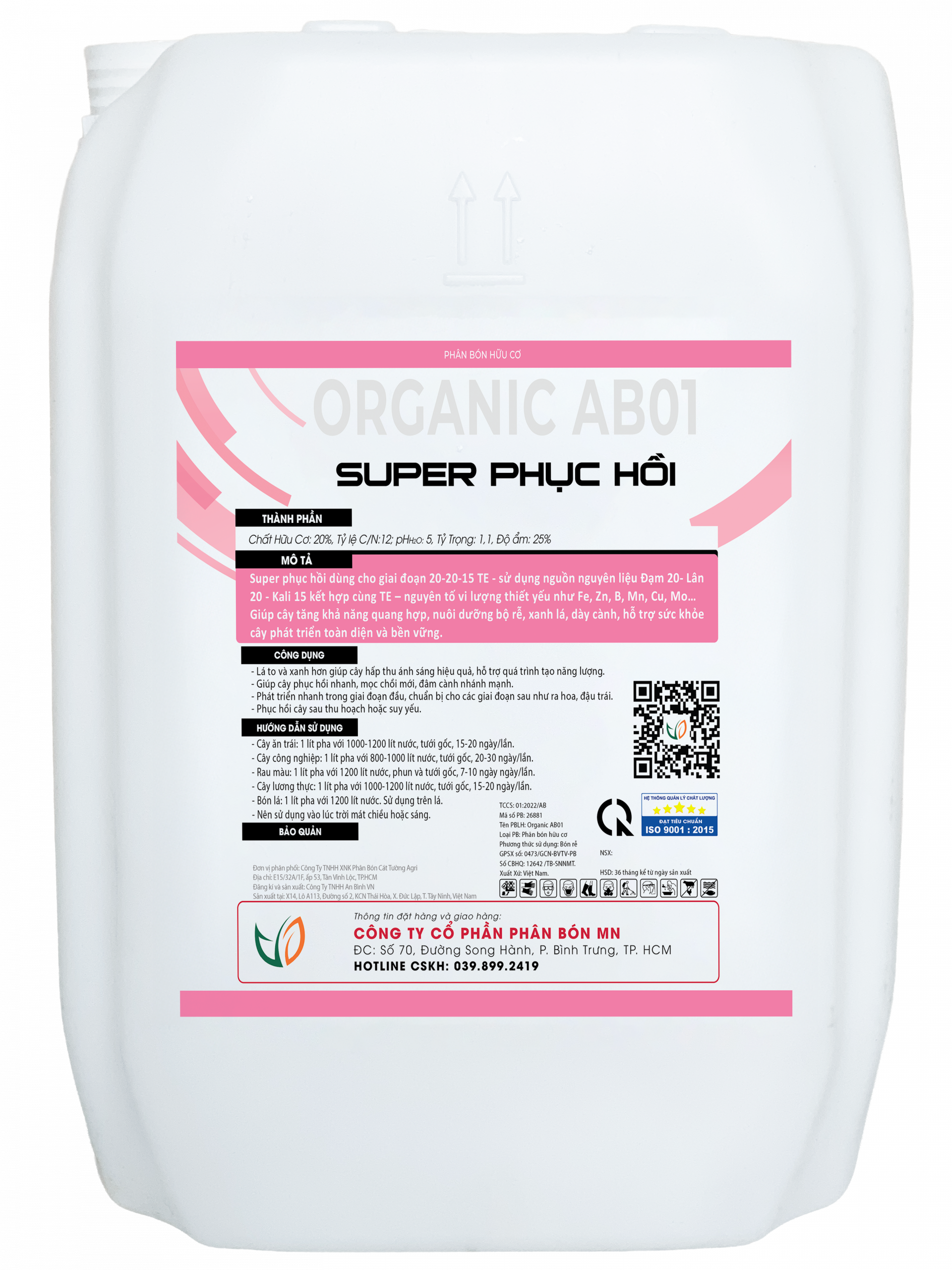 SUPER PHỤC HỒI 20.20.15+TE (20KG) - Ảnh 2