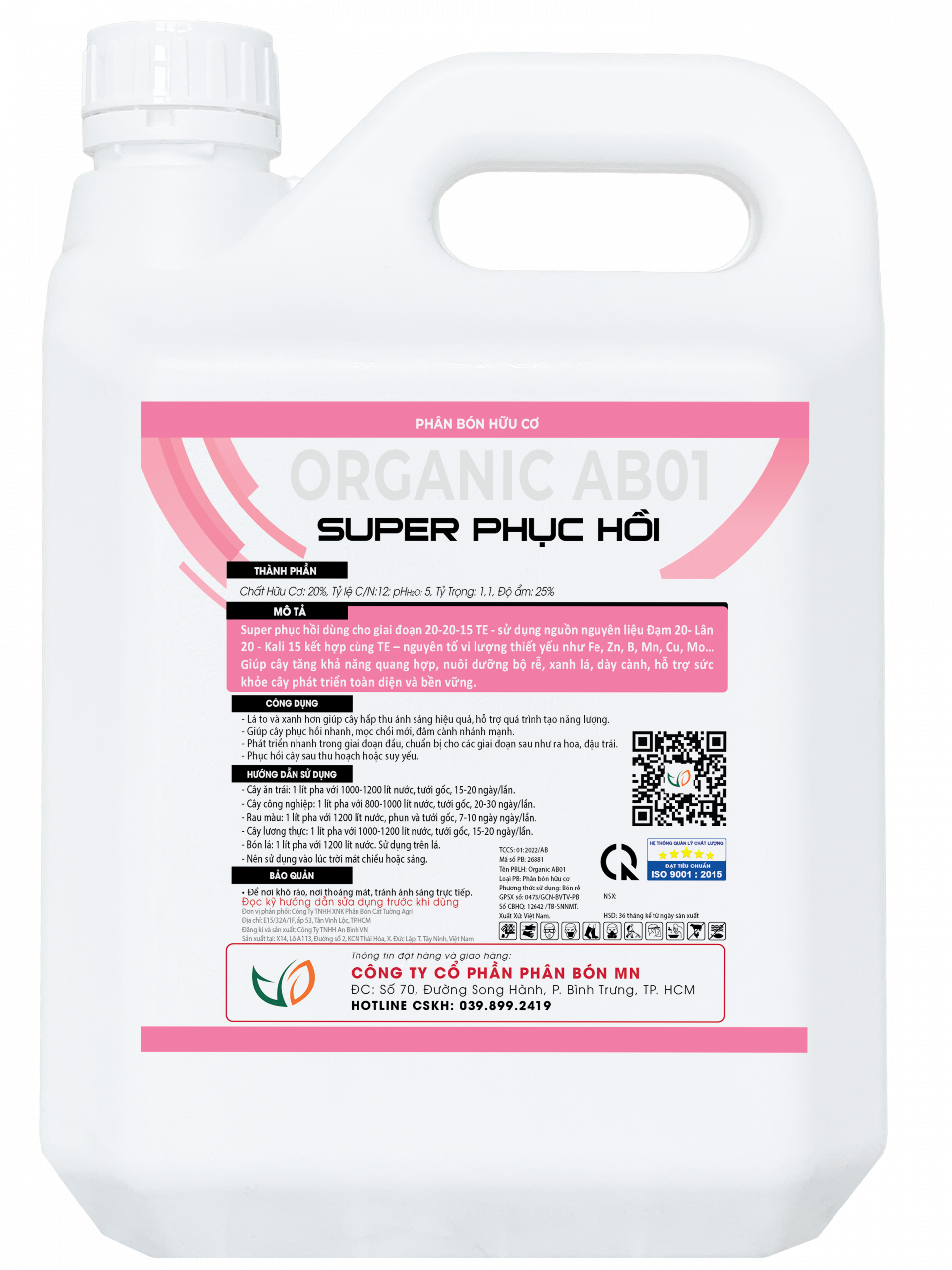 SUPER PHỤC HỒI 20.20.15+TE (5KG) - Ảnh 2