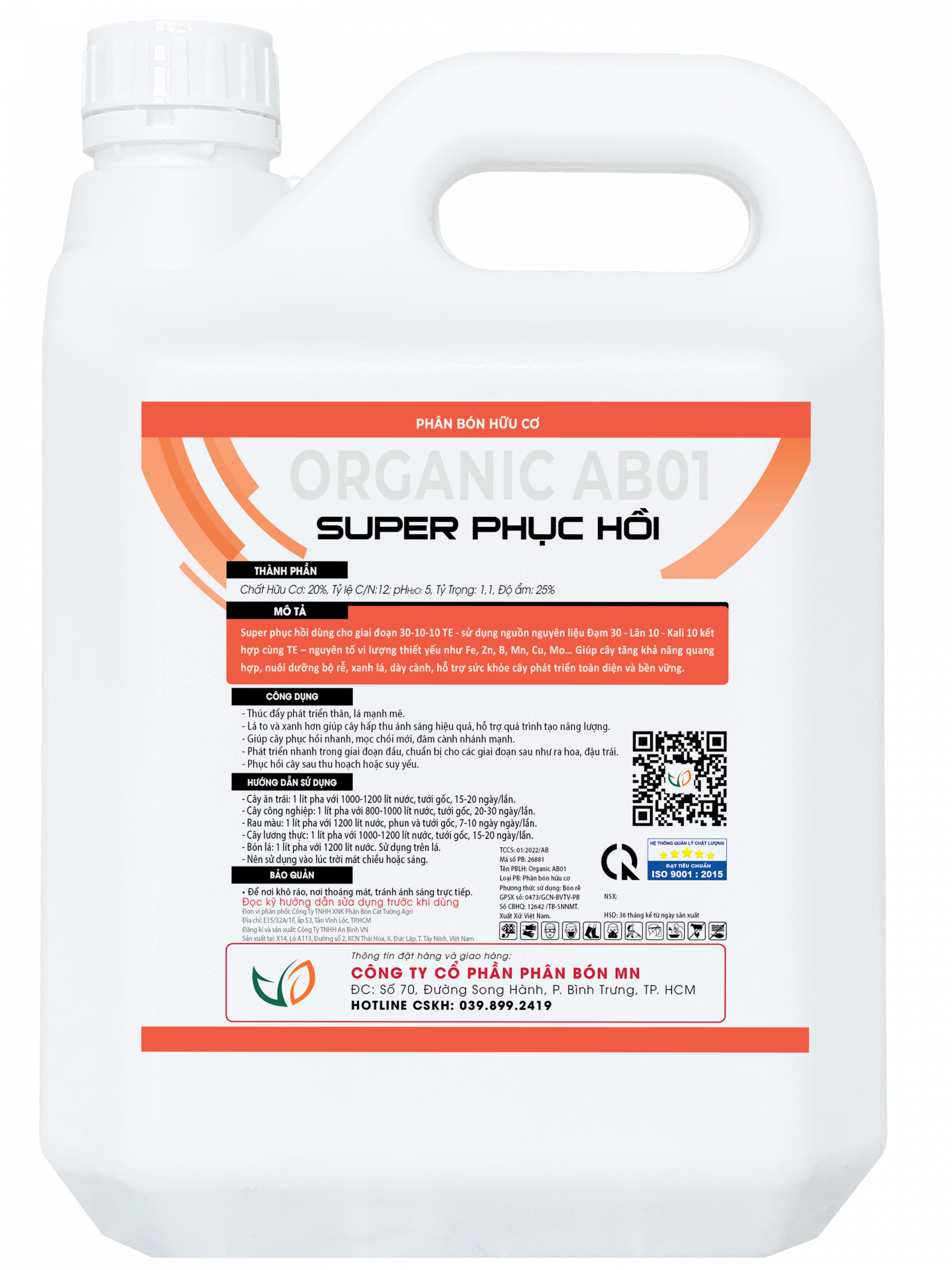 SUPER PHỤC HỒI 30.10.10+TE (5KG) - Ảnh 2