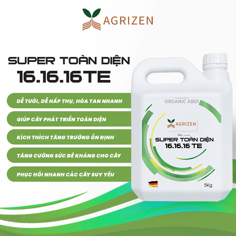 SUPER TOÀN DIỆN 16.16.16+TE (5KG)