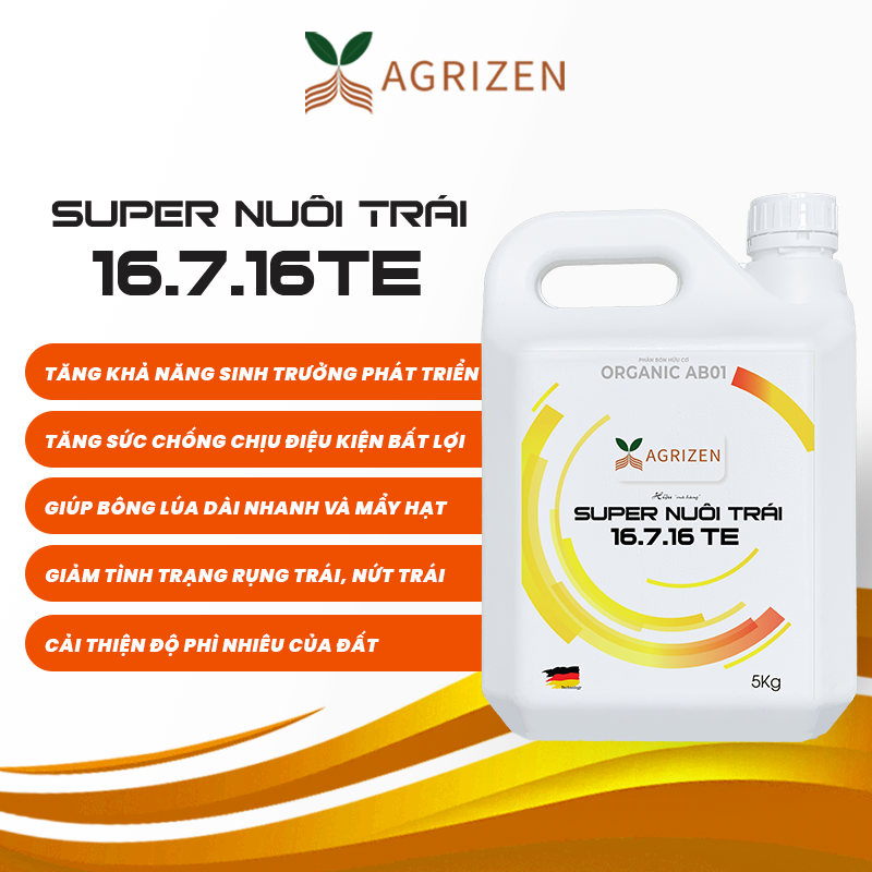 SUPER NUÔI TRÁI 16.7.16+TE (5KG)