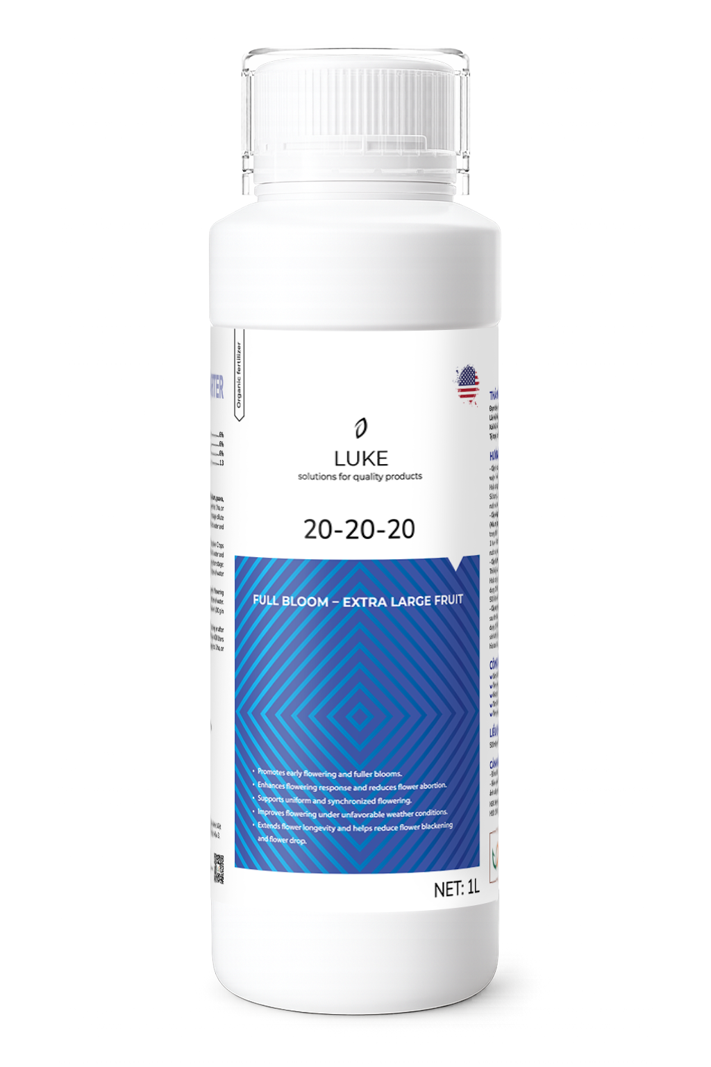 LUKE 20-20-20 NPK NHẬP KHẨU MỸ (1L)