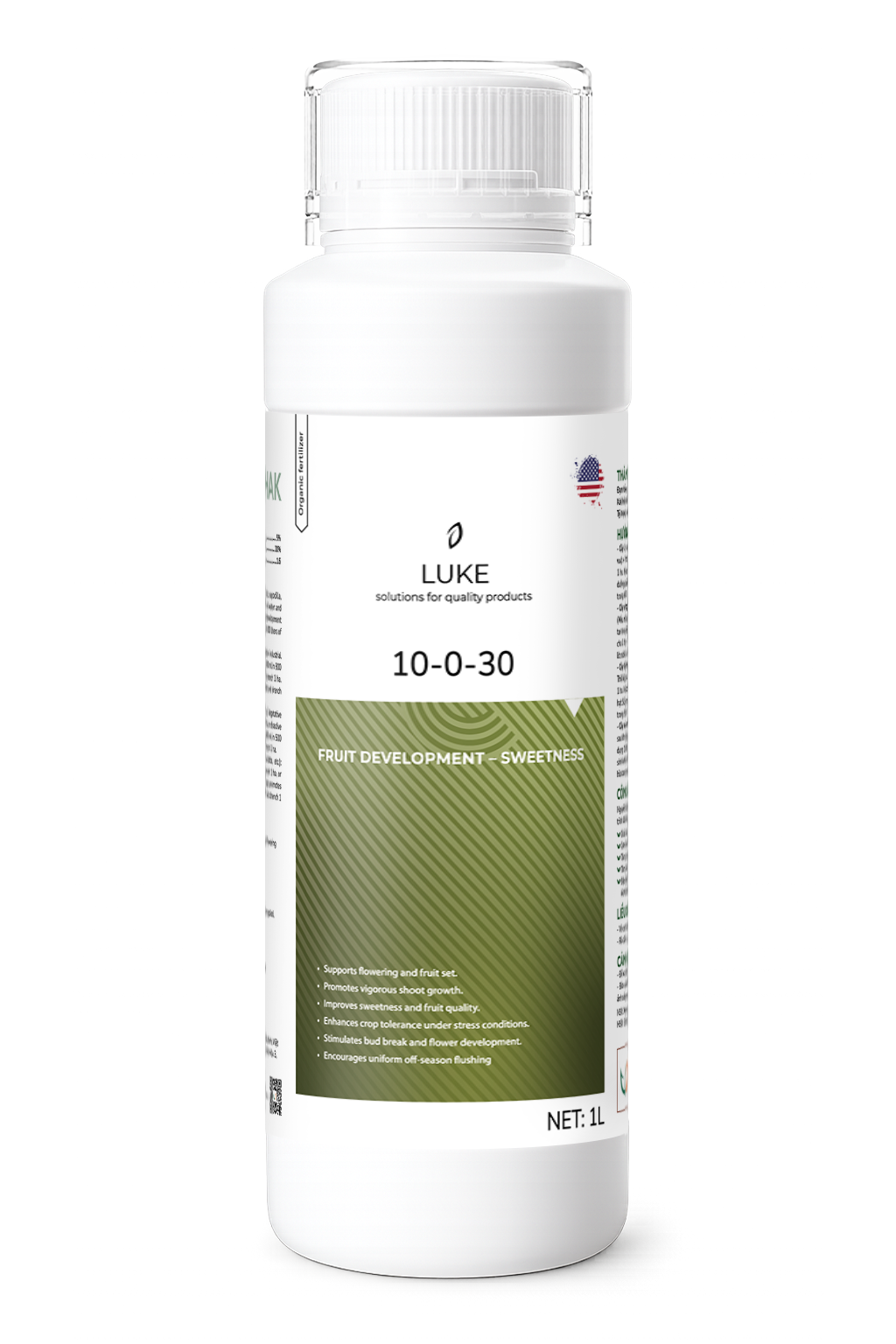 LUKE 10-0-30 NPK NHẬP KHẨU MỸ (1L)