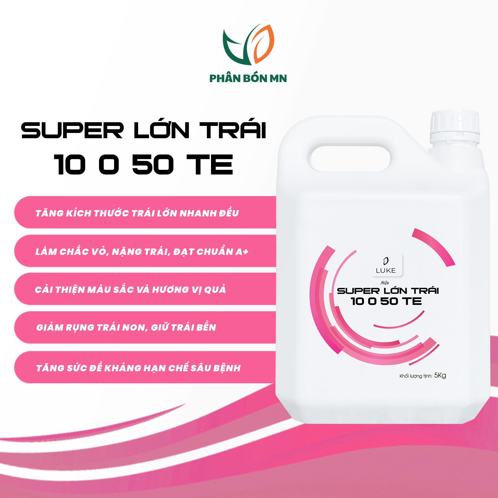 SUPER LỚN TRÁI 10.0.50+TE (5KG) - Ảnh 2