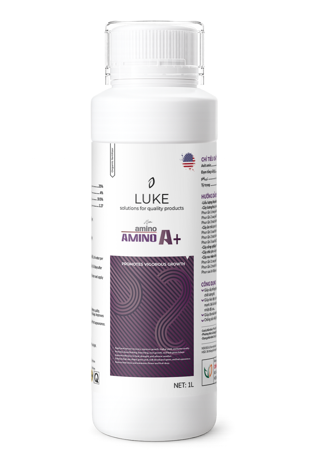 LUKE AMINO A+ NHẬP KHẨU MỸ (1L)