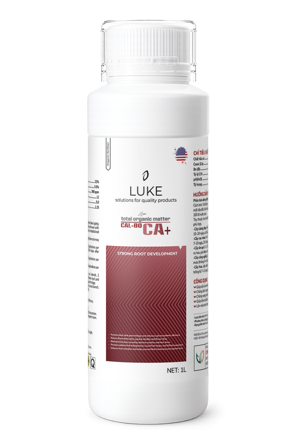 LUKE CAL-BO CA+ NHẬP KHẨU MỸ (1L)